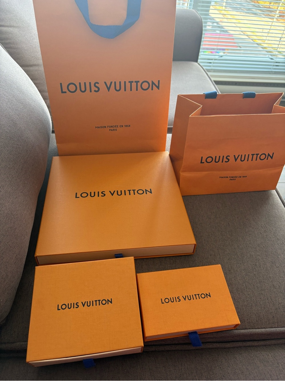 Louis Vuitton gift boxes!